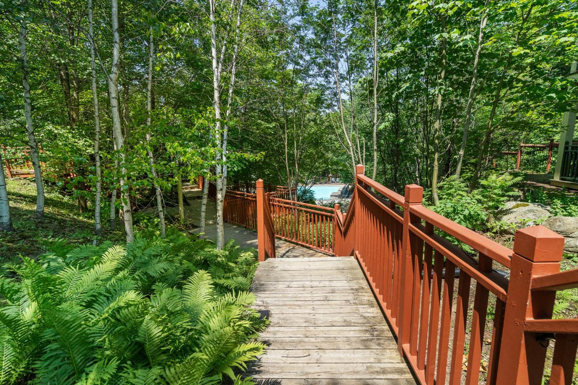 Les Eaux - 2Bdrs W Pool & Hot Tub Near Village Mont-Tremblant Eksteriør bilde